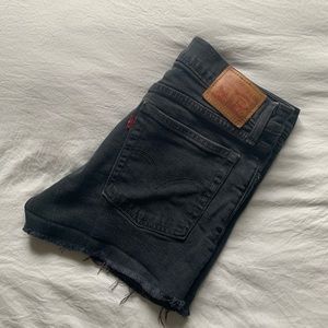 Levi’s wedgie black shorts